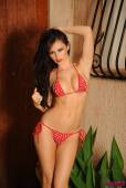 Gemma Massey Little Red Polka Dot Bikini 36vpfehwzi