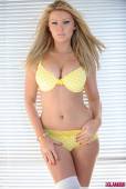 Holly H Yellow Bra And Thong 66vp995iuv