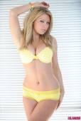 Holly H Yellow Bra And Thong f6vp99mwz3