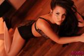 Ivy Nedkova Big Panties On Staircase d6vpsjplmd
