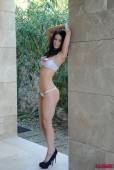 Sam Kellett Sam Looking Hot In Her White And Pink Polka Dot Lingerie w6vqdv9nqa