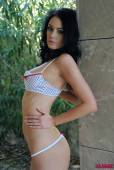 Sam Kellett Sam Looking Hot In Her White And Pink Polka Dot Lingerie q6vqdvsze6