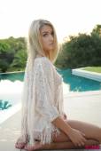 Charlotte Markham Gets Naked From Her Cotton Jumper And Pink Panties l6vq09rzdw