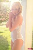 Amy Green Blue See Thru Bodysuit c6vq9j717o