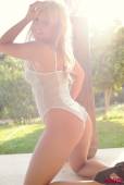 Amy Green Blue See Thru Bodysuit w6vq9lfecs