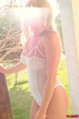 Amy Green Blue See Thru Bodysuit z6vq9jt77c