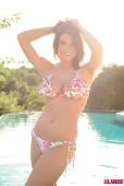 Emma Leigh Bikini Babe Getting Nude In The Pool d6vq6t2gtd