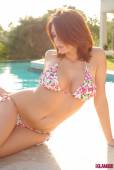 Emma Leigh Bikini Babe Getting Nude In The Pool e6vq6ufi47