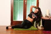 Ivy Nedkova Clash Top With Tight Pants And Black Lingerie-y6vq8ts1lg.jpg