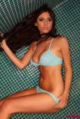 Isabella B Blue Lingerie In Shower y6vrd1gbmq