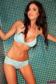 Isabella B Blue Lingerie In Shower 06vrd0ie2t