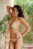 Lucy P Strips From Her Gold Bikini 36vrda5ss6