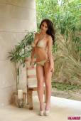 Lucy P Strips From Her Gold Bikini d6vrdal4ch
