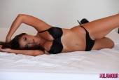 Caitlin Wynters Strips From Her Black Lingerie On The Bed-b6vr0snjv4.jpg