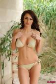 Lucy P Strips From Her Gold Bikini h6vrda8tbx