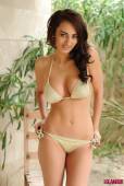 Lucy P Strips From Her Gold Bikini 06vrdat6kw