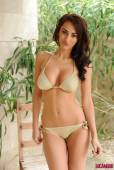 Lucy P Strips From Her Gold Bikini 26vrdaq7du