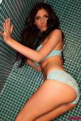 Isabella B Blue Lingerie In Shower h6vrd0s4px