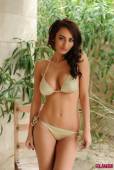 Lucy P Strips From Her Gold Bikini e6vrdappdx