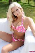Beckiie Hague Cute Pink And White Lingerie q6vrkh873b