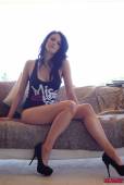 Sam Kellett Strips From Her T Shirt And Lingerie r6vr8s1fal