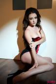 Jessica Impiazzi Red And Black Bodysuit u6vr8lnvar