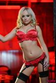 Jenna J Red Lingerie And Stockings b6vruj4hj4
