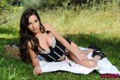 Aime Middleton Black And White Lingerie y6vro10v07