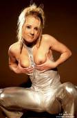 Briljante sexy outfit voor een jonge schoonheid.-Pia - Tight Shiny 26vrohnpcw