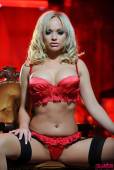 Jenna J Red Lingerie And Stockings 76vrulenzr