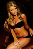 Holly H On The Chair In Black Lingerie d6vsadt72t