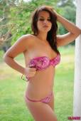 Robyn Hunt Pink Floral Bra And Thong r6vsak4hxz