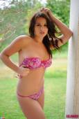 Robyn Hunt Pink Floral Bra And Thong f6vsakl22i