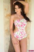 Kat Dee Strips From Floral Bodysuit 66vsd3daxg