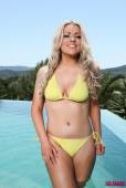 Brandy Brewer Yellow Bikini Poolside Strip-n6vsc4g2po.jpg