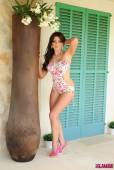 Kat Dee Strips From Floral Bodysuit 16vsd29clj