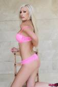Natalie Fox Strips Nude From Her Pink Bra And Panties h6vsig8uyg