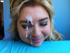 Slut Teen Petra gets a facial w6xffk4zon