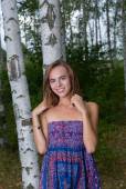 Birch Forest with Gracie f6xgc9cybr