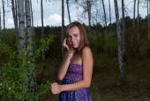 Birch Forest with Gracie u6xgcmazba