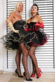 Porn Red Lesbian Nylon and Heels images h6xhafpn73