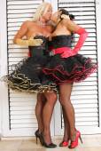 Porn Red Lesbian Nylon and Heels images u6xhahsvss