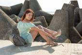 Day at the Pier with Mina m6xh8vem4g