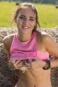 Roll in the Hay with Oxana Chic k6xi5xcmjb