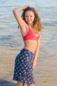Tanning Oil with Faina Bona 06x7s2t3as