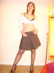 Younger French Wife @ Home - Pose & Blowjob (x46) z6x8ruhwi6