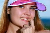 Visor with Georgia c6xqg2gyup