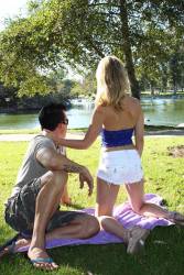 Charlee Monroe Guy Strolls Down The Park And Fines Beautiful Blond Slut - 224x k6xq7sgzvz