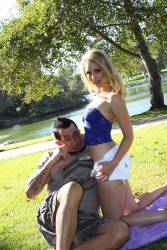 Charlee Monroe Guy Strolls Down The Park And Fines Beautiful Blond Slut - 224x u6xq7s54hr