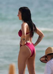 Giulia De Lellis â€“ Topless Bikini Photoshoot on the Beach in Miami-i6xvfklgdf.jpg